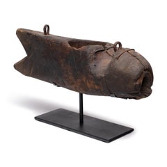 Cloche à poisson bouddhiste chinoise folklorique, C.C. Bell, c. 1800