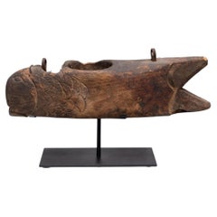 Cloche à poisson bouddhiste chinoise folklorique, C.C. Bell, c. 1800