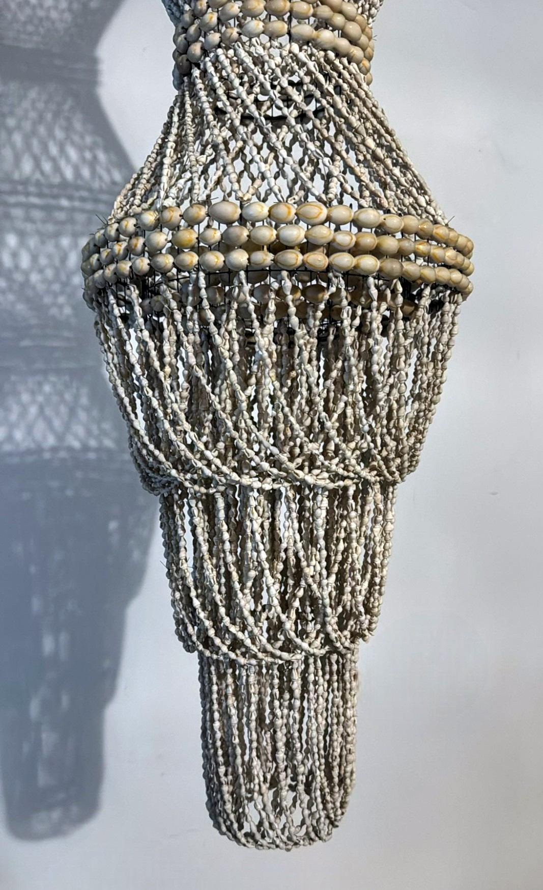Folk Style Filipino Hanging Talisman Or Outdoor Chandelier For Sale 3