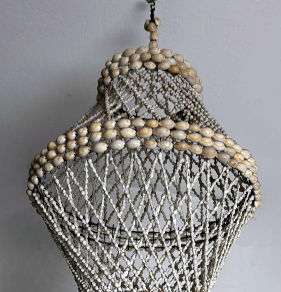Folk Style Filipino Hanging Talisman Or Outdoor Chandelier For Sale 1