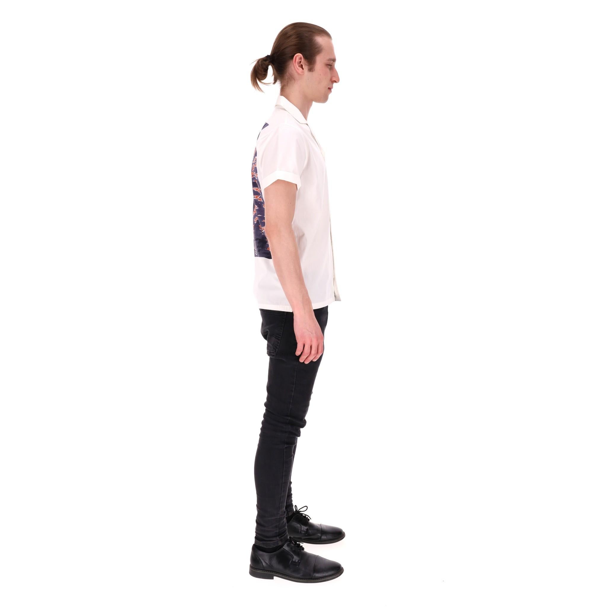 Gray Folk X Goss Brothers 'The Drowned World' Cotton Shirt For Sale