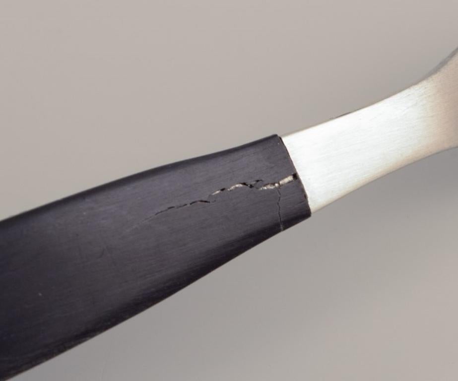Folke Arström für Gense, Schweden. Zwölfflammiges Tafelbesteck „Focus De Luxe“ für zwölf Personen im Angebot 1