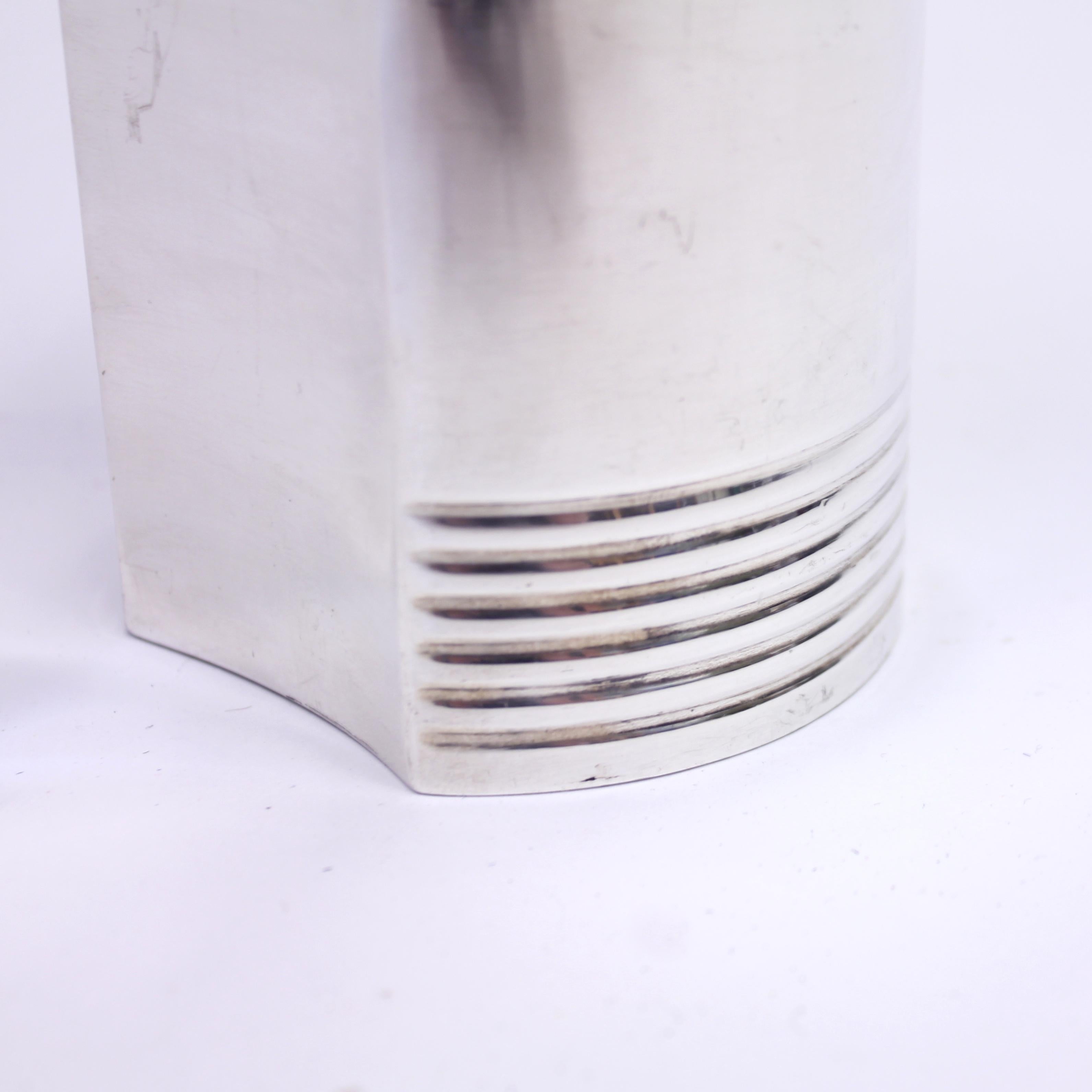 Folke Arström, Swedish Art Deco Cocktail Shaker for Gab, 1930s 4