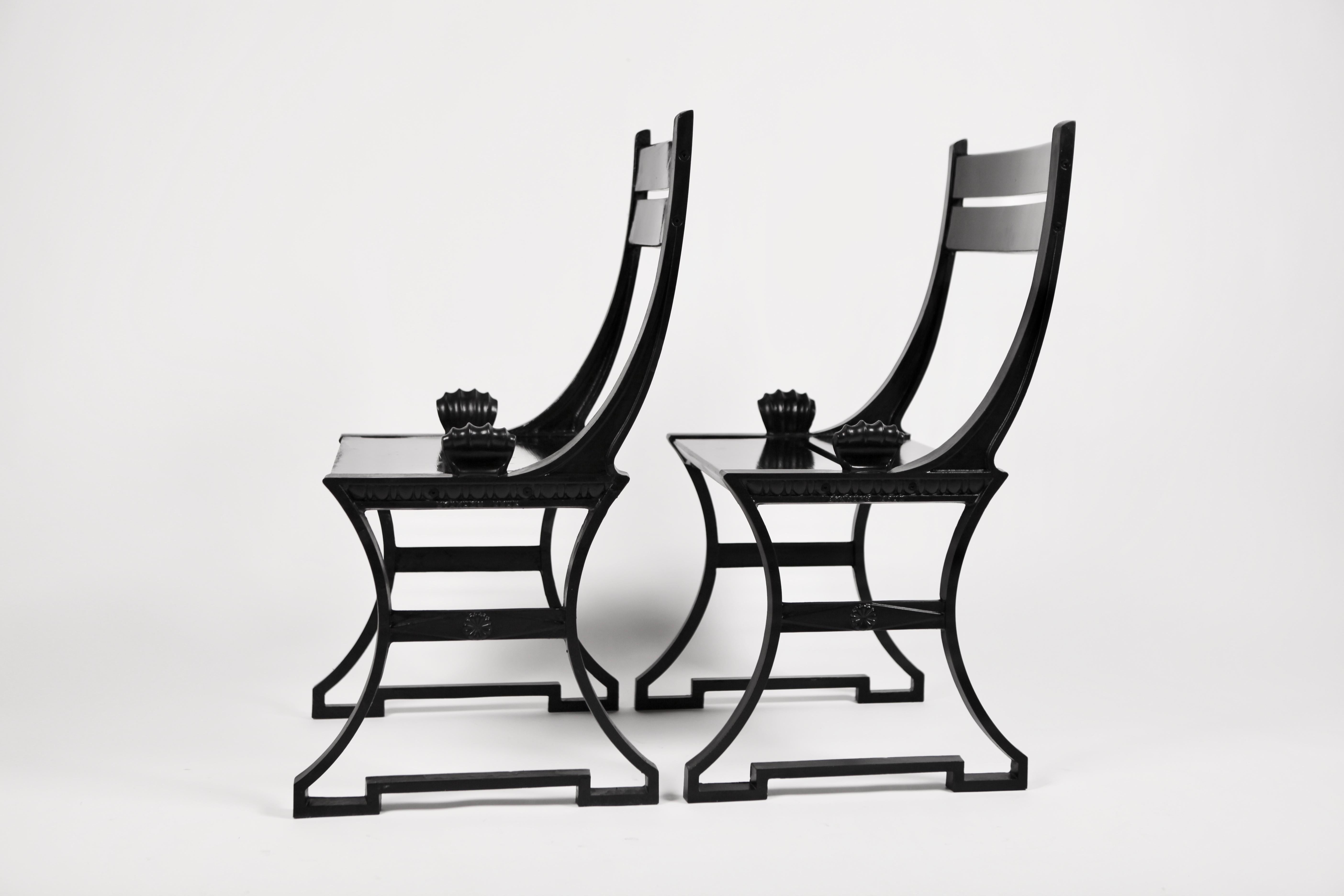 Folke Bensow, Pair of Scandinavian Modern Garden Chairs, Sweden, 1980s 4