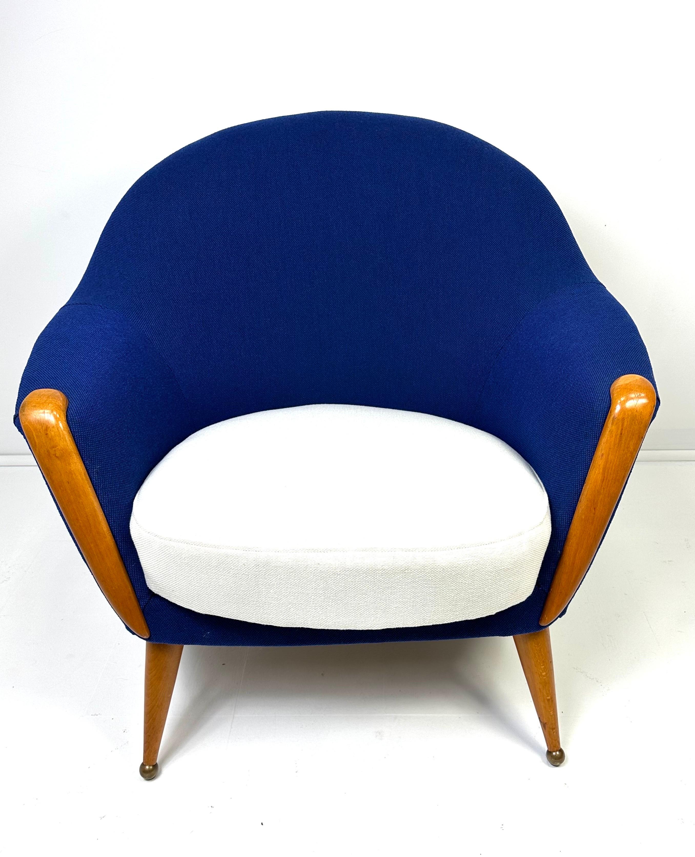 Folke Jansson “Orion” Lounge Chair For Sale 1