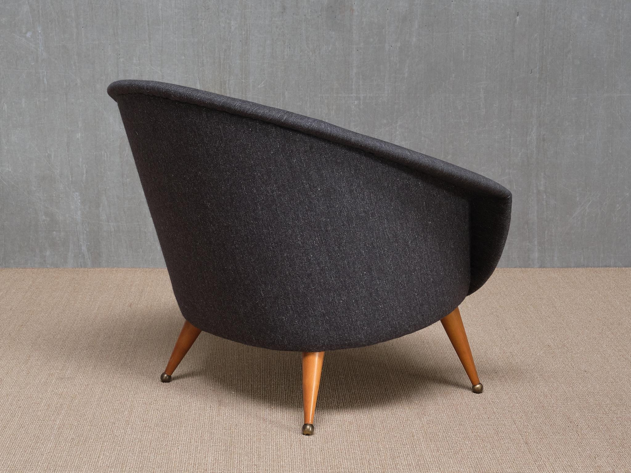 Folke Jansson 'Tellus' Armchair, SM Wincrantz, Skövde, Sweden, 1950s 3