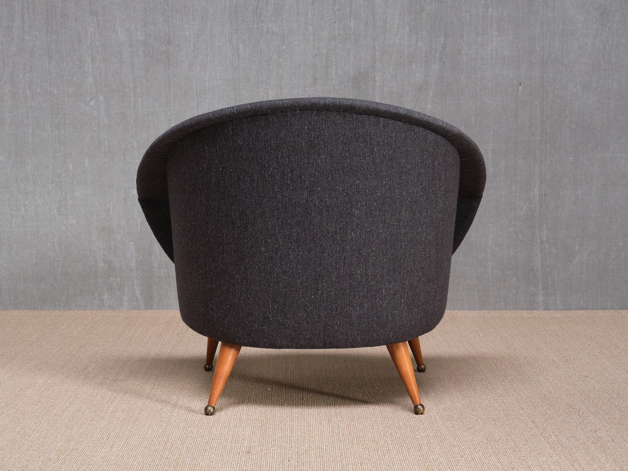 Folke Jansson 'Tellus' Armchair, SM Wincrantz, Skövde, Sweden, 1950s 4