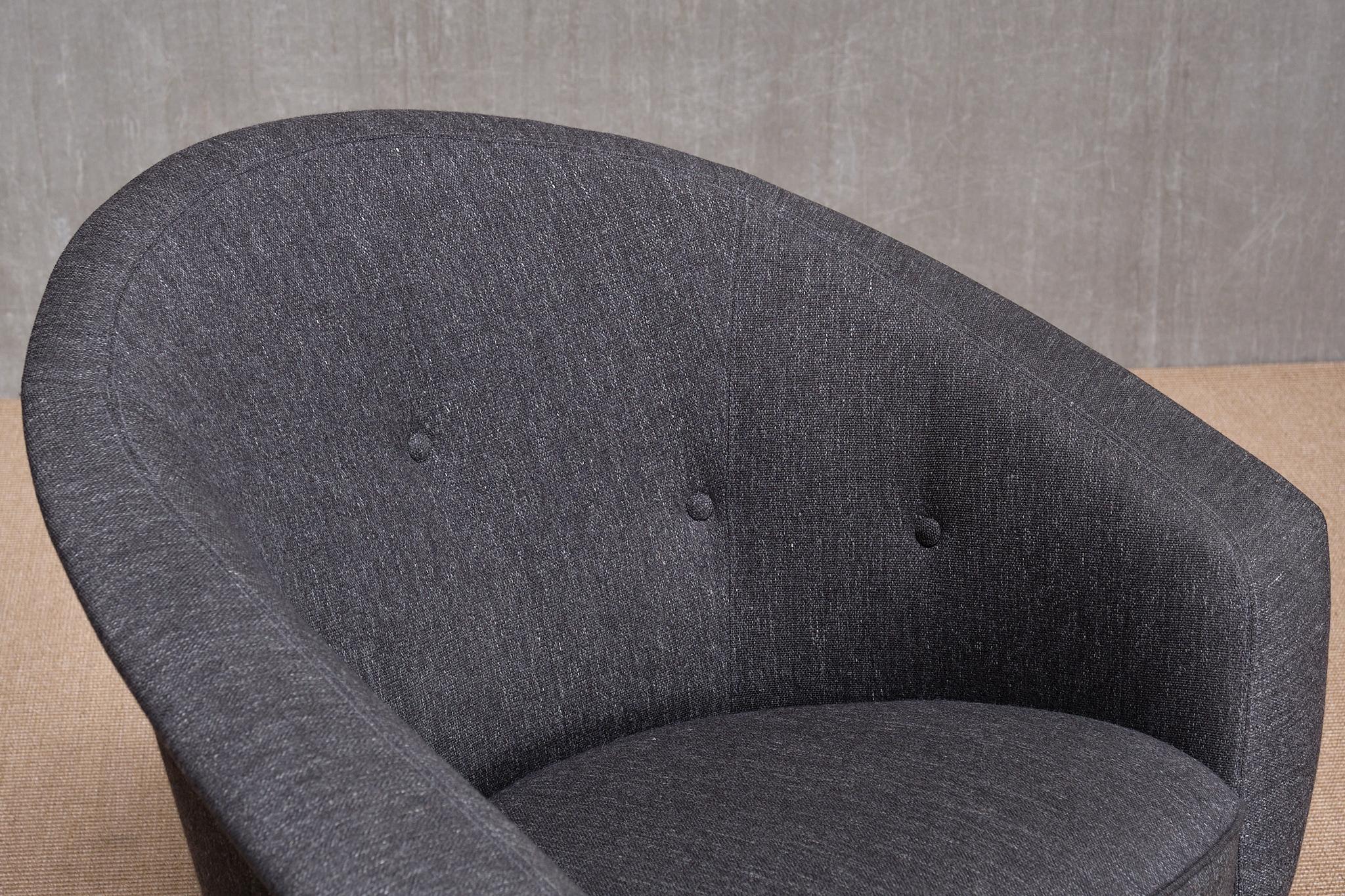 Folke Jansson 'Tellus' Armchair, SM Wincrantz, Skövde, Sweden, 1950s In Good Condition In The Hague, NL
