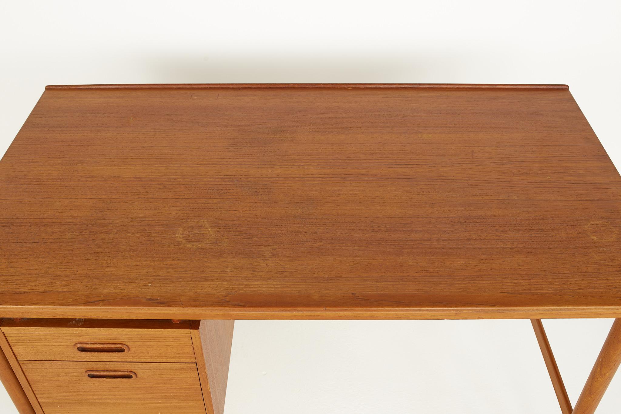 Folke Ohlsson for Dux Mid Century Teak Desk 1
