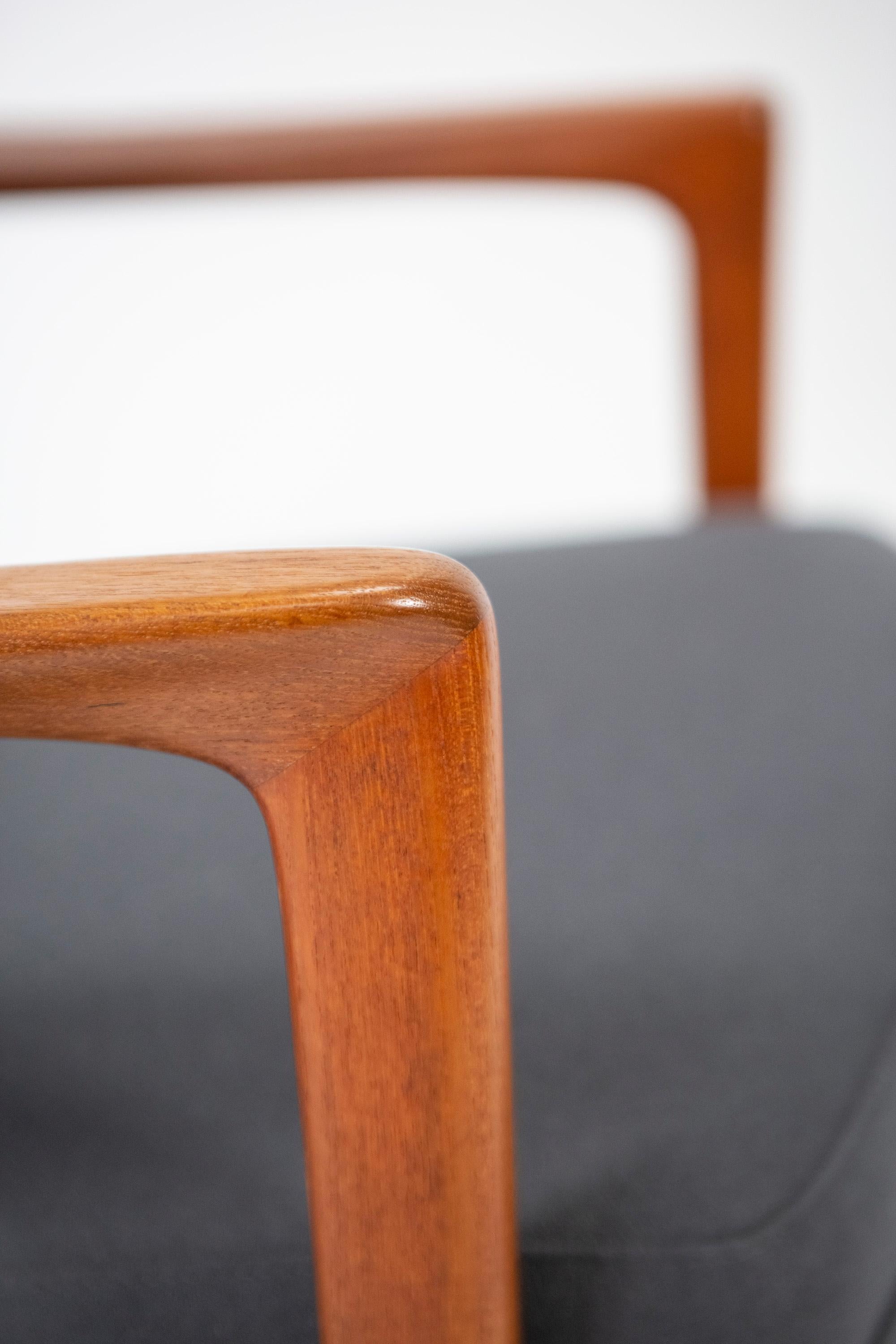 Folke Ohlsson teak 'Duxiesta' Adjustable Arm Chair by DUX - Sweden 1960's For Sale 6