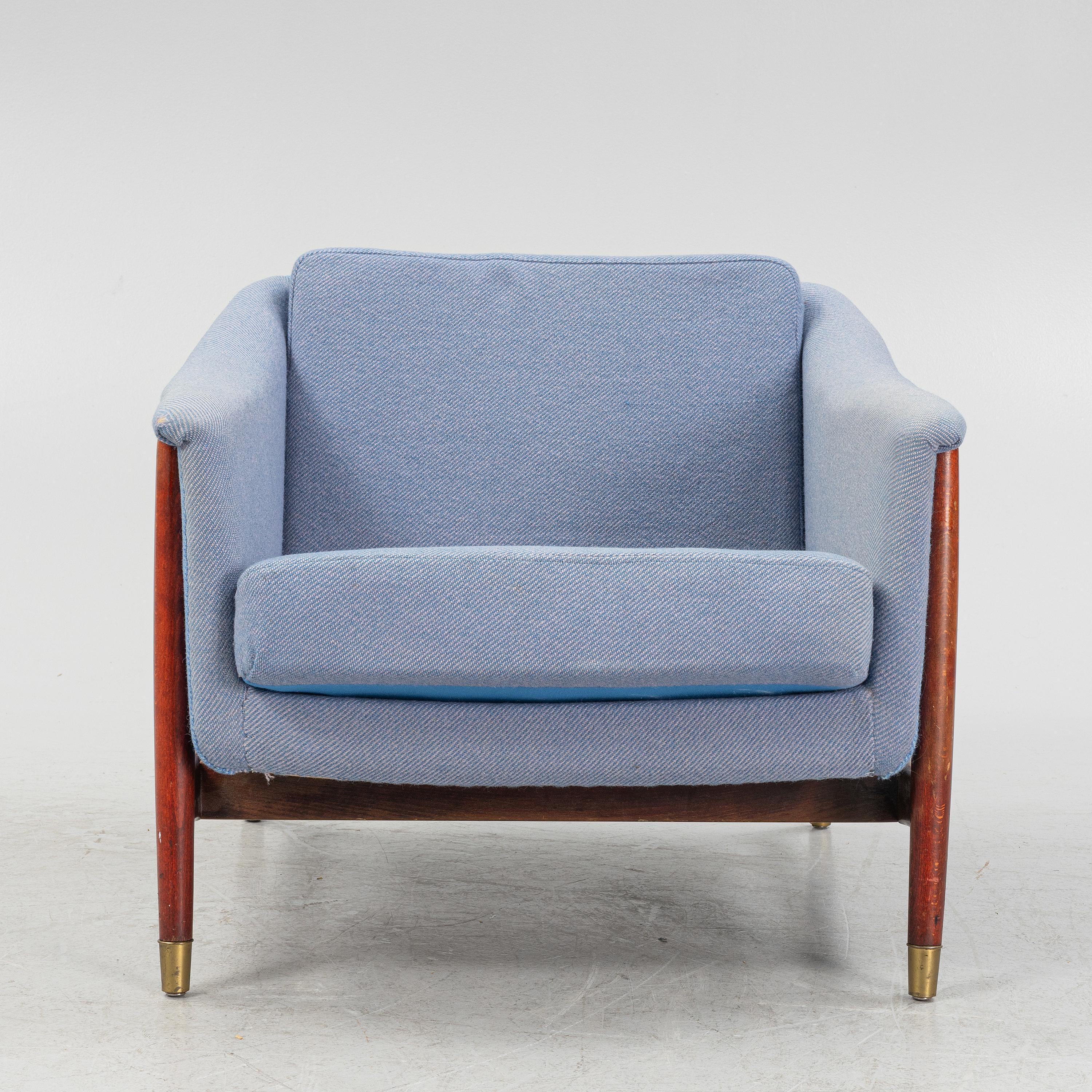 Bois Folke Ohlsson  fauteuil  « Scaania » pour Dux Suède 1960 en vente