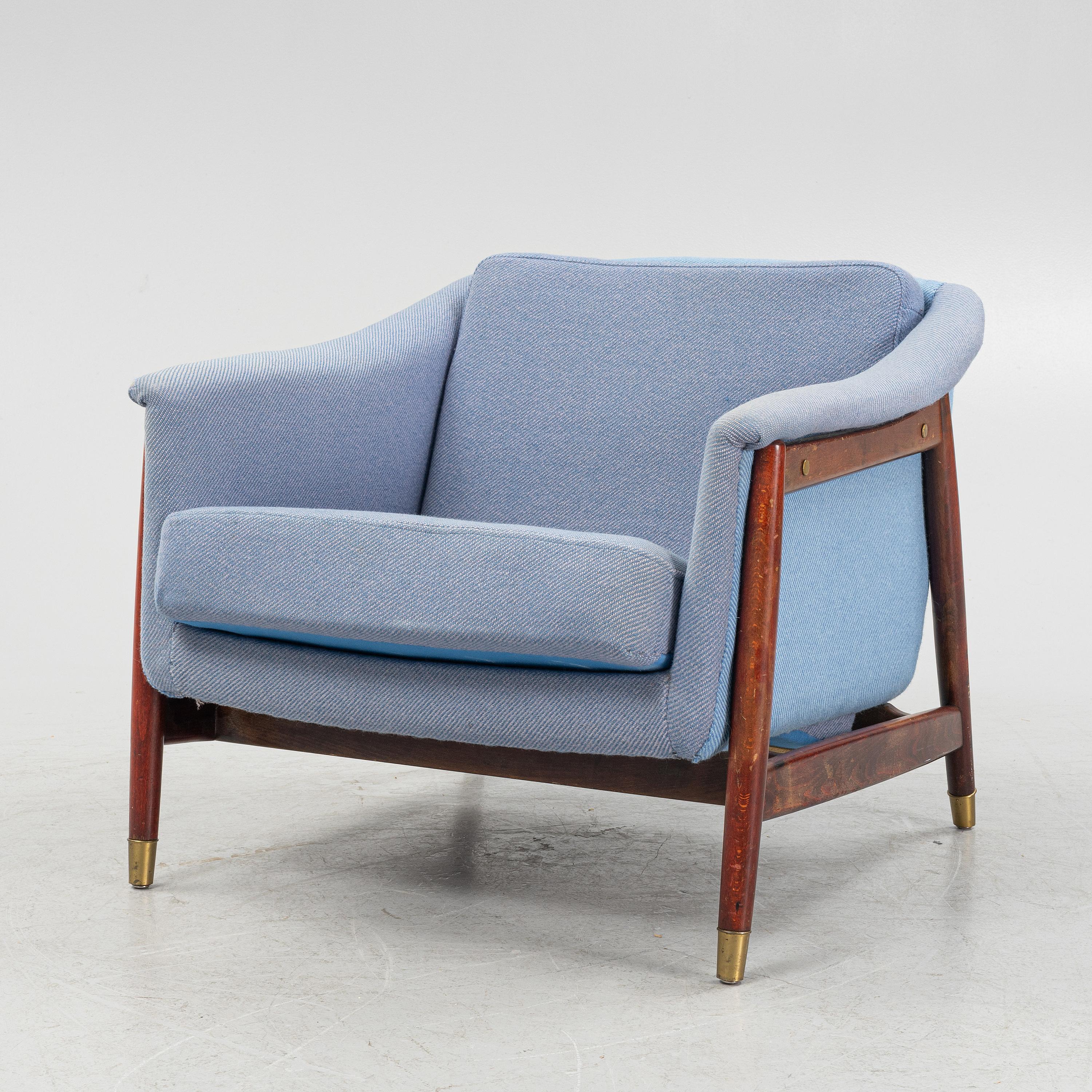 Folke Ohlsson  fauteuil  « Scaania » pour Dux Suède 1960 en vente 1