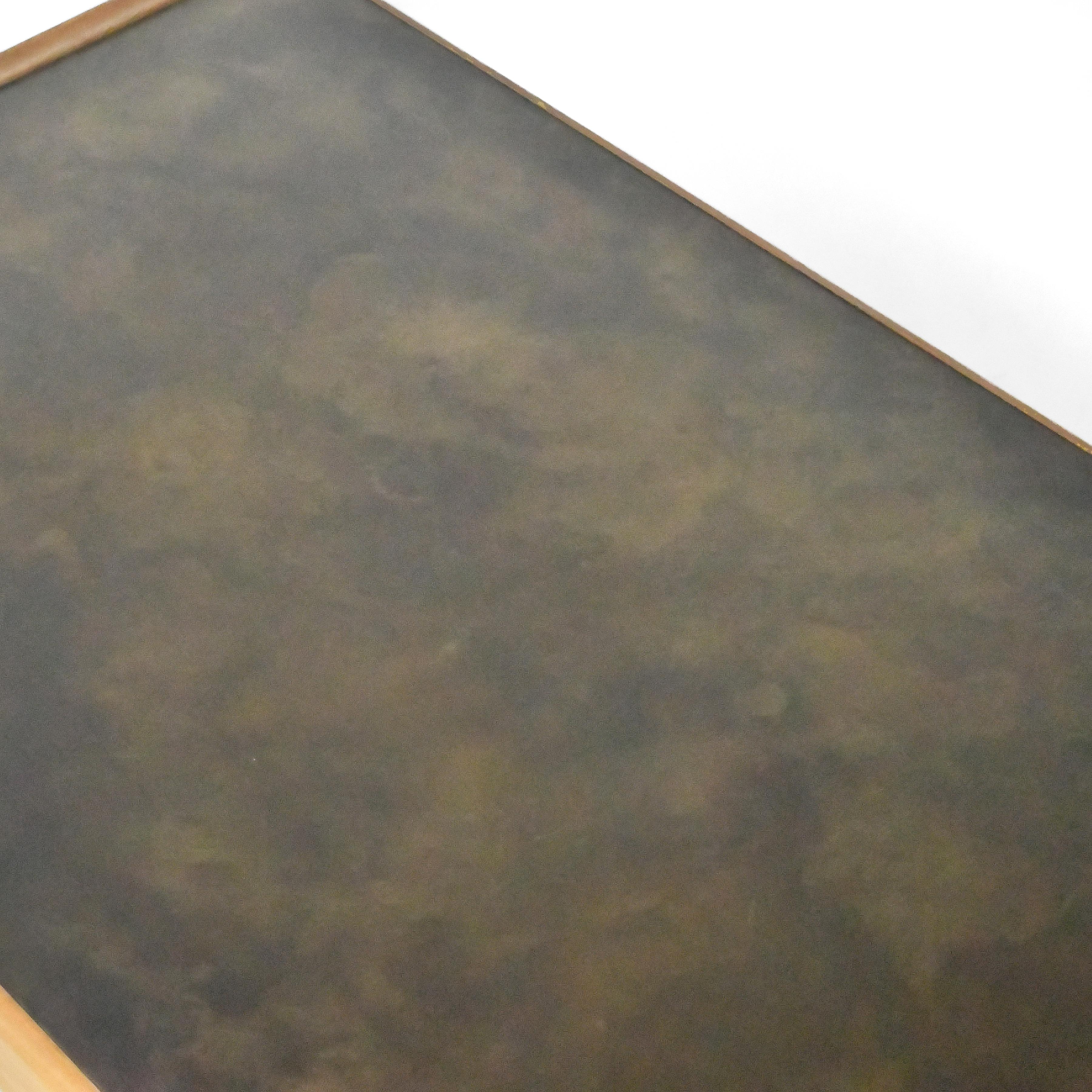 Table basse Folke Ohlsson avec plateau en bronze par DUX en vente 2