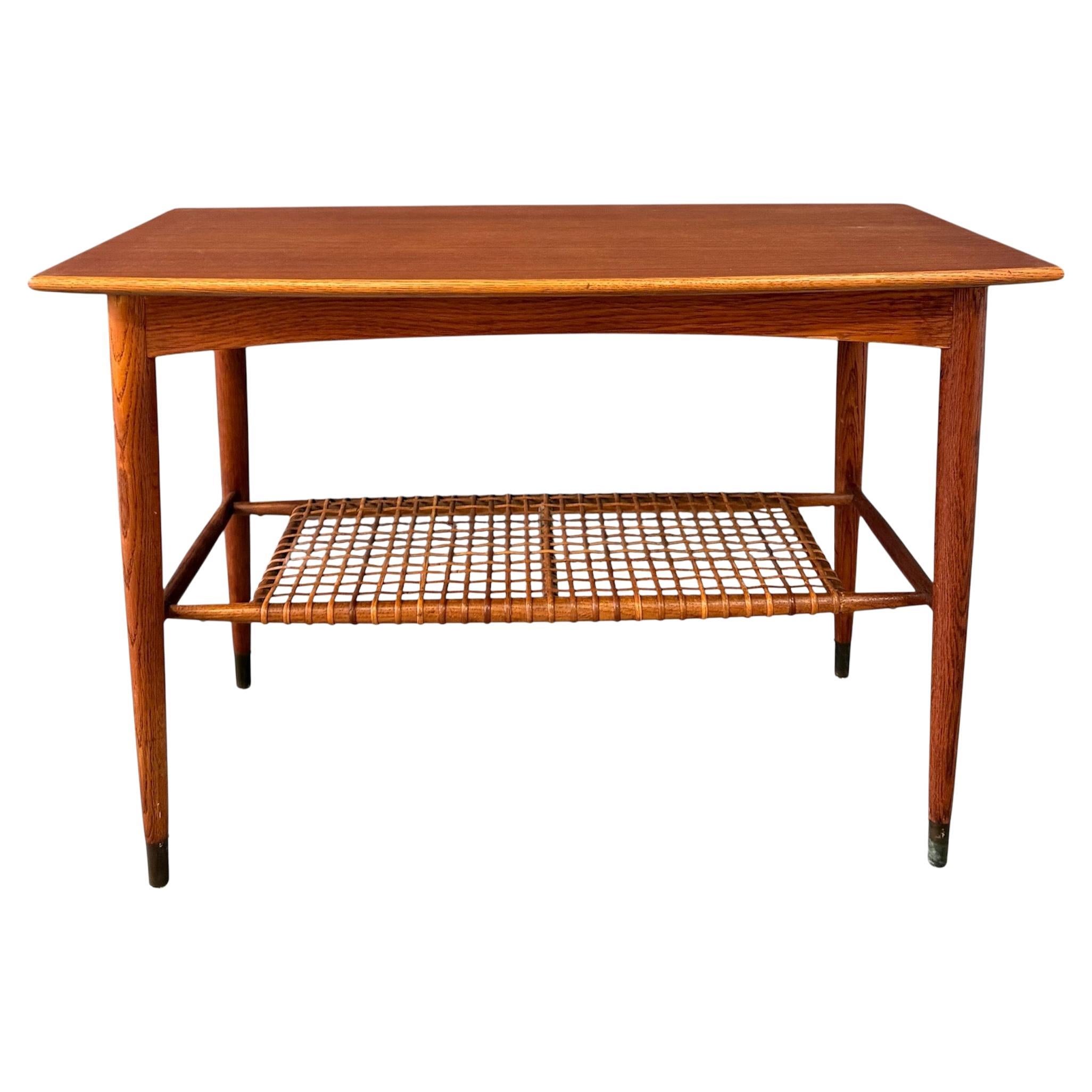 Folke Ohlsson For DUX 2-Tiered Side Table Mid Century