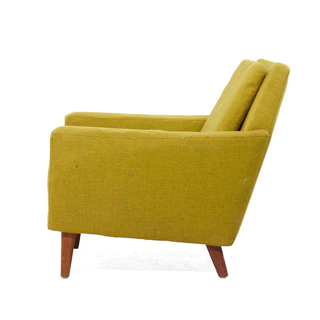Folke Ohlsson for Dux Mid Century Danish Teak Lounge Chairs - Pair For Sale 4