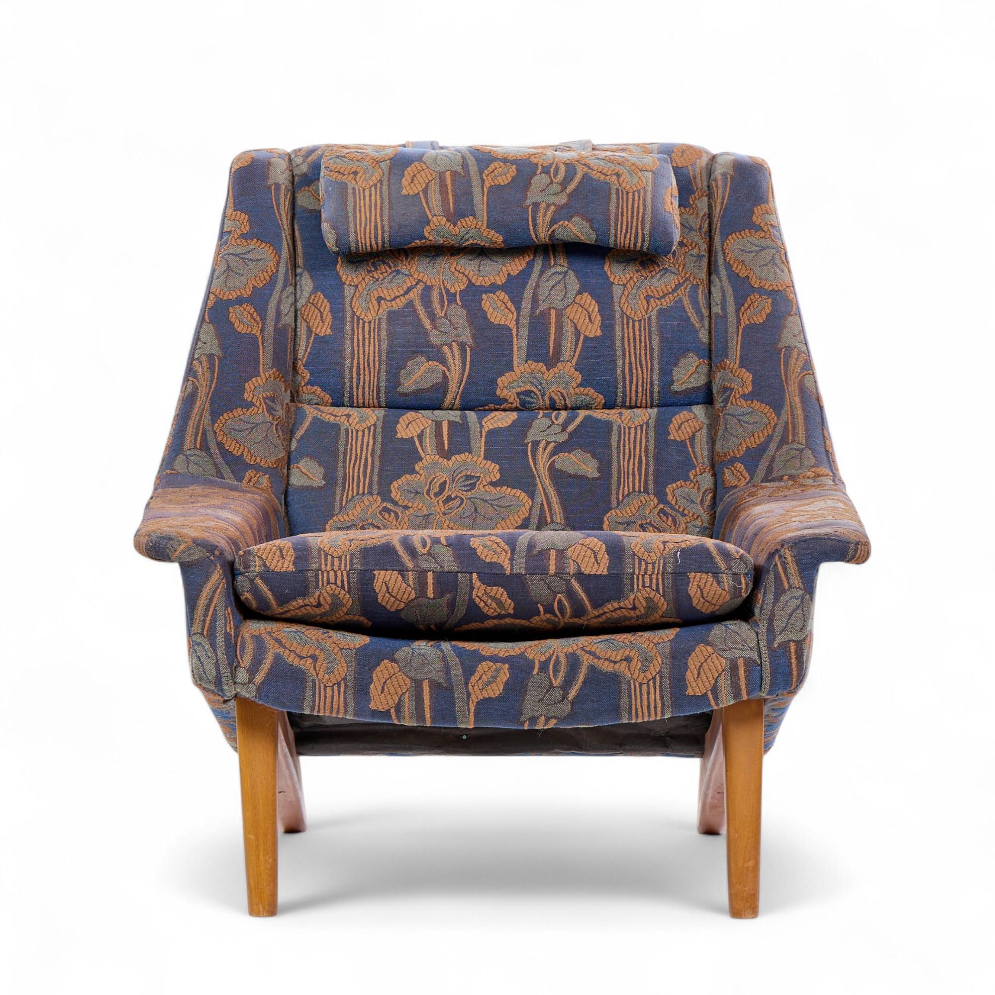 Folke Ohlsson pour Dux Chaises longues suédoises en teck du milieu du siècle - Paire Bon état - En vente à Franklin Park, IL