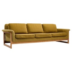 Folke Ohlsson for DUX Mid Century Swedish Teak Sofa