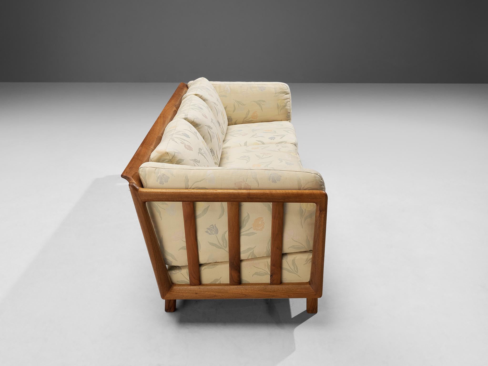 Scandinavian Modern Folke Ohlsson for Dux of Sweden Seat Sofa in Teak