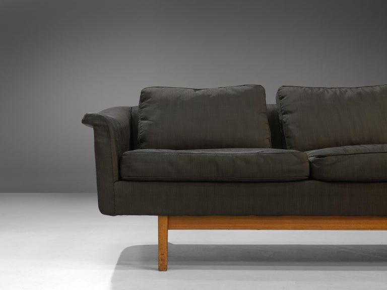 Folke Ohlsson for Dux ‘Passadena’ Sofa in Dark Brown Upholstery For Sale 1