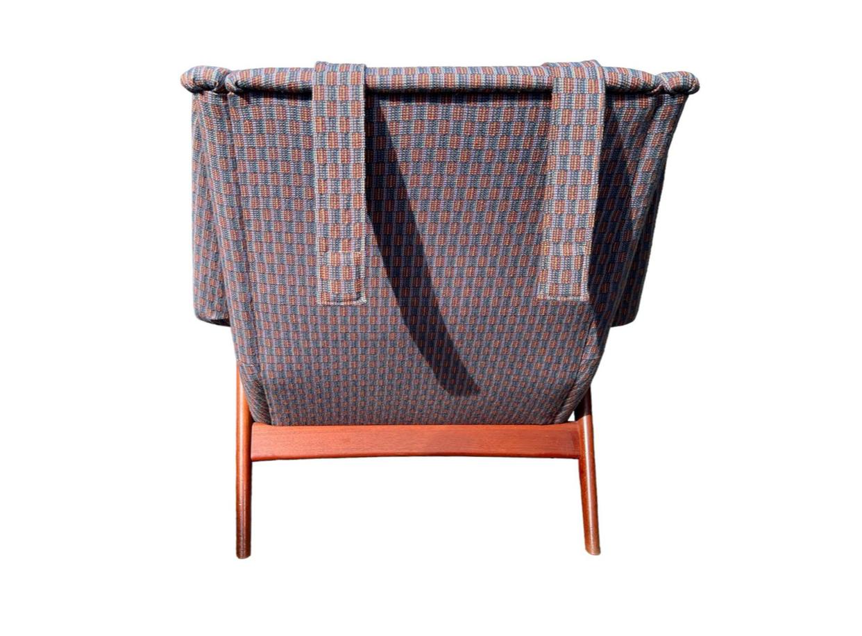 Folke Ohlsson For Dux 'Profil' Lounge Chair and Ottoman Bon état - En vente à Chicago, IL