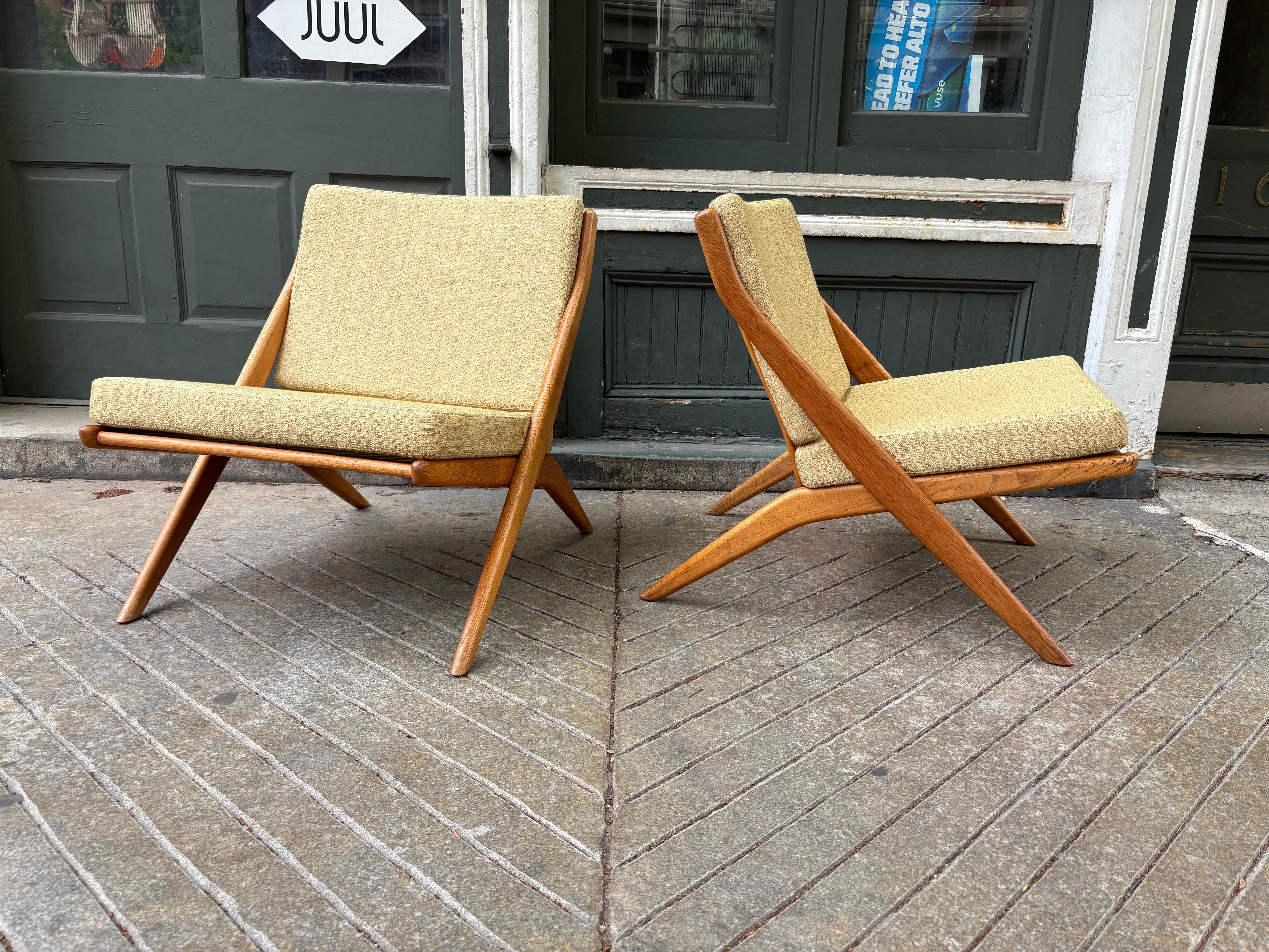 Folke Ohlsson for Dux Scissor Chairs For Sale 7