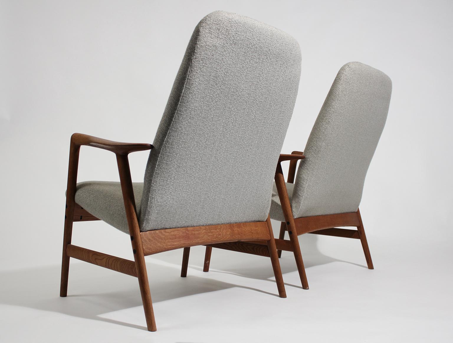 20th Century Folke Ohlsson for Dux Teak Lounge Chairs