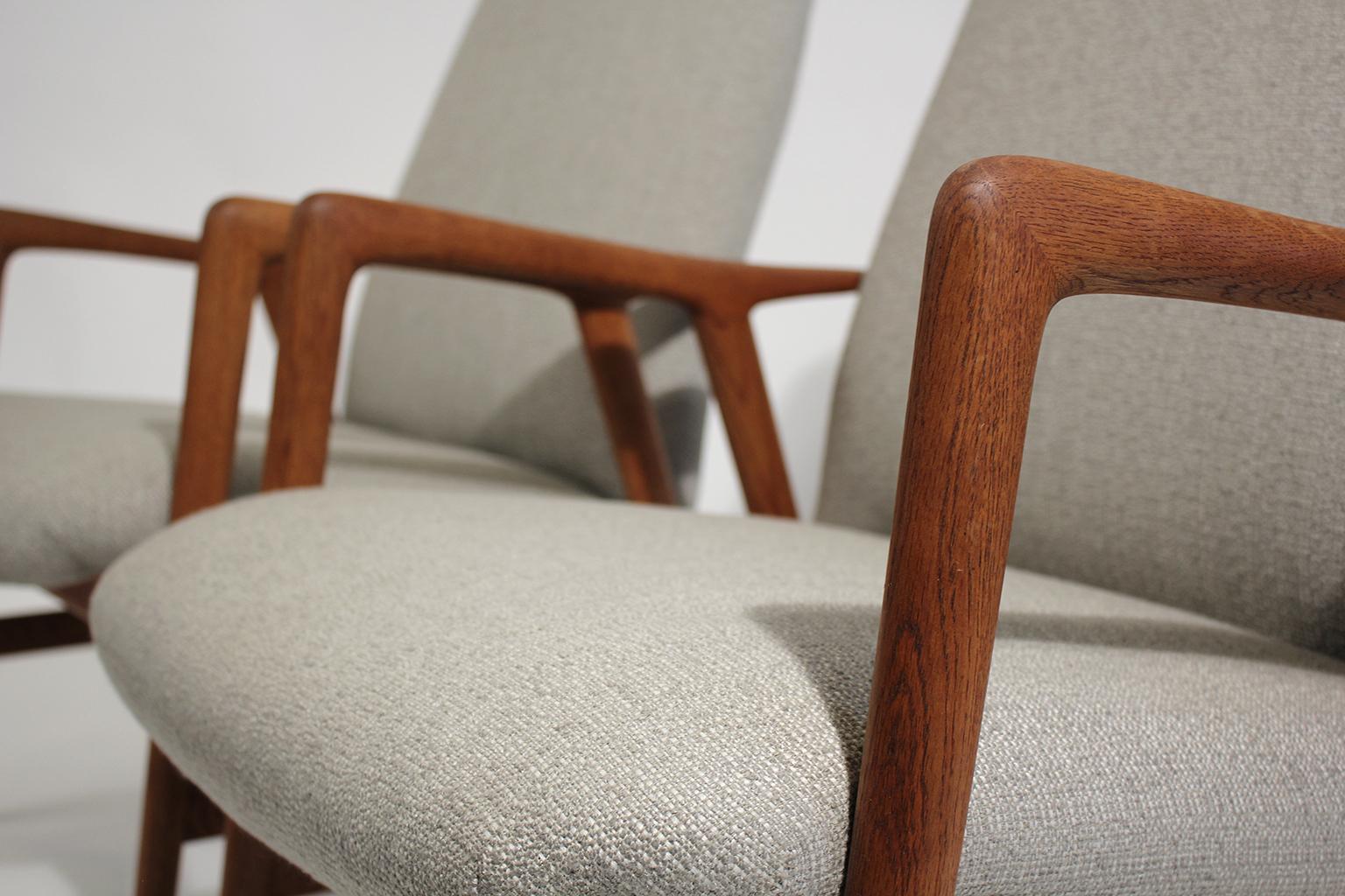 Folke Ohlsson for Dux Teak Lounge Chairs 3