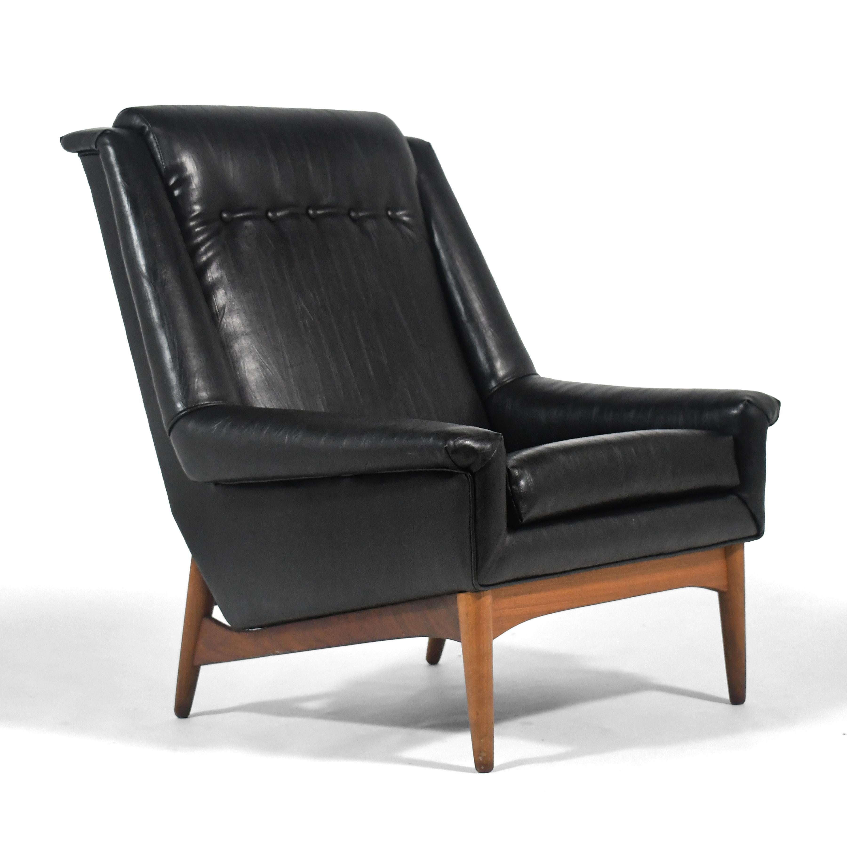 Folke Ohlsson Lounge Chair by DUX For Sale 2