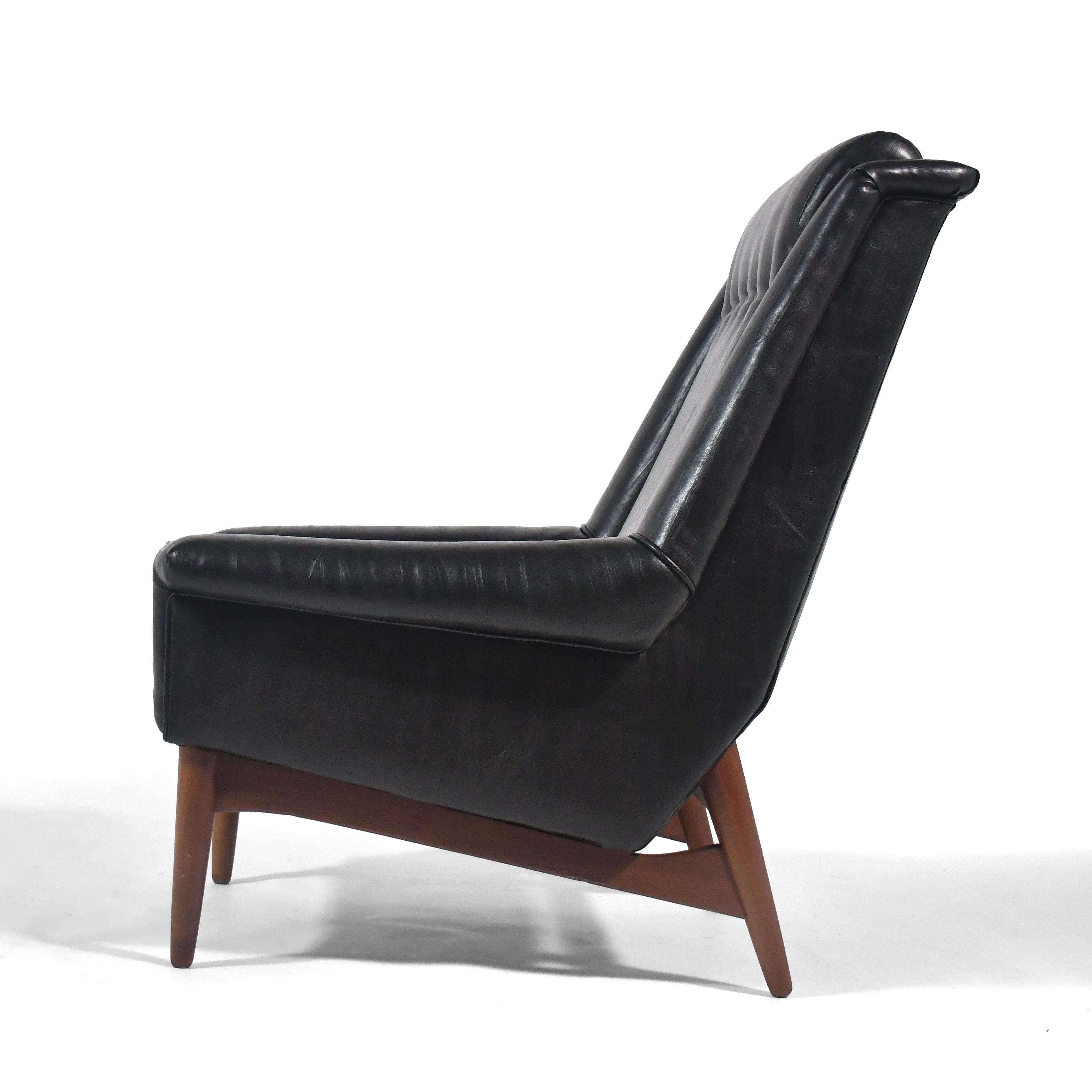 Swedish Folke Ohlsson Lounge Chair by DUX For Sale