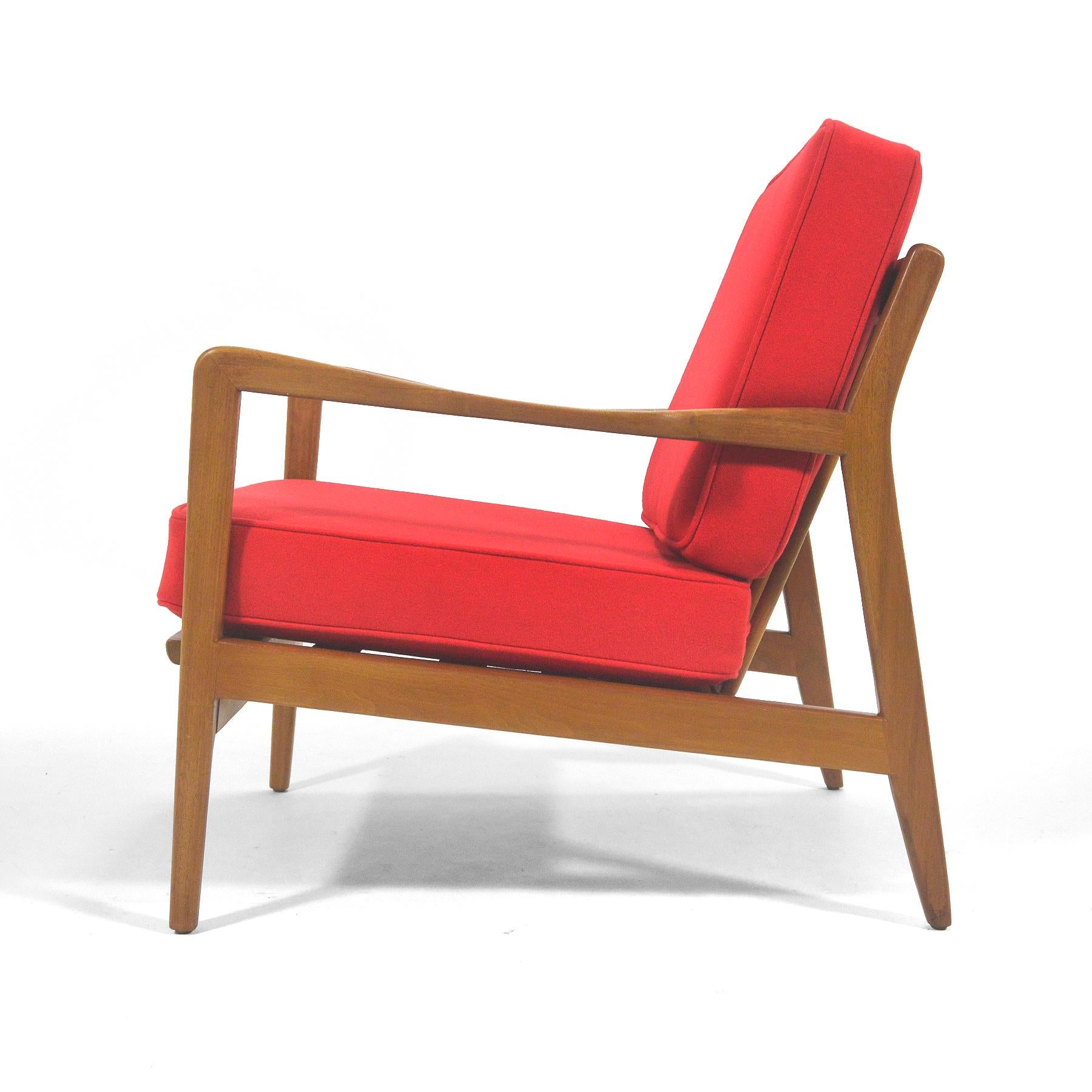 Folke Ohlsson Lounge Chair by DUX In Good Condition For Sale In Highland, IN