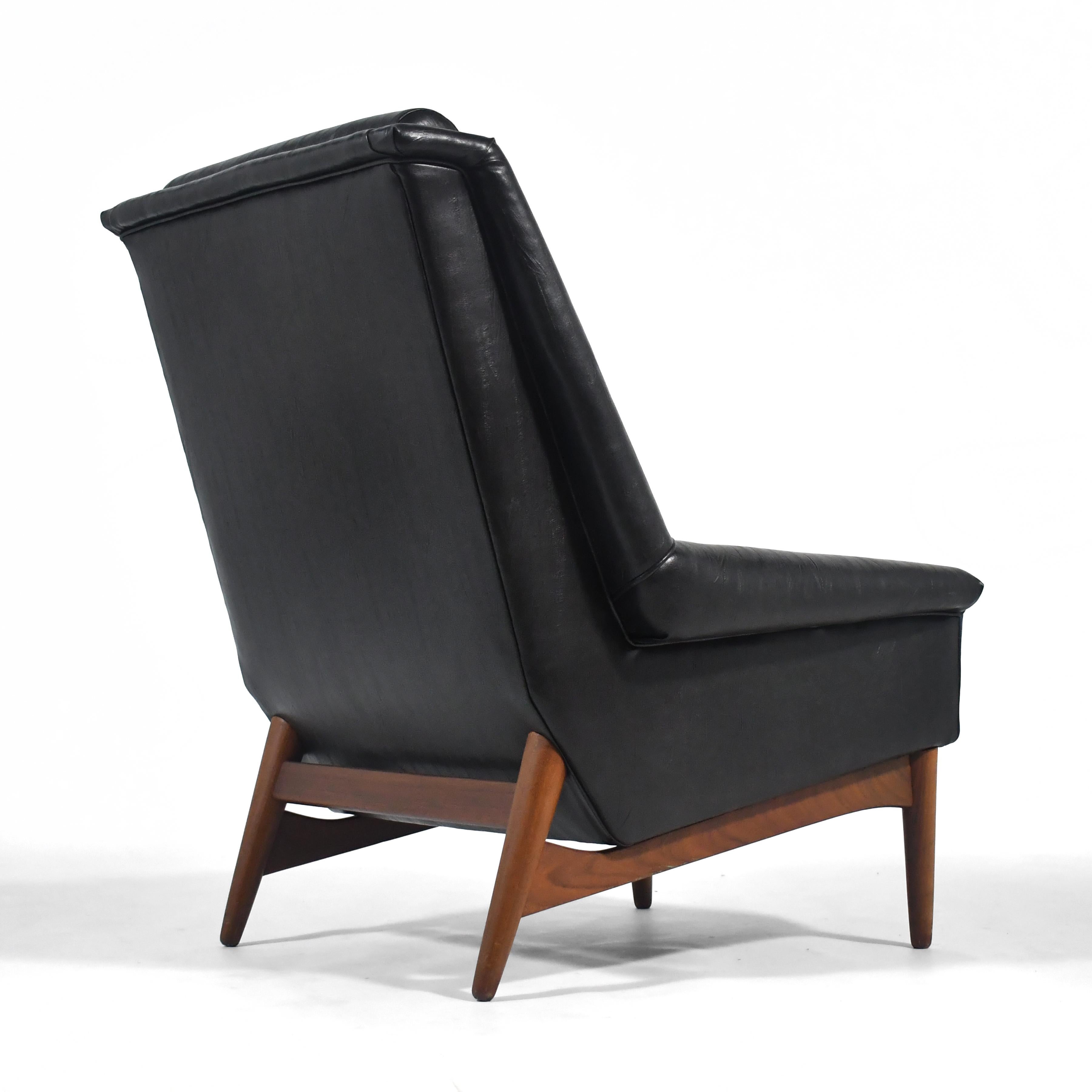 Upholstery Folke Ohlsson Lounge Chair by DUX For Sale