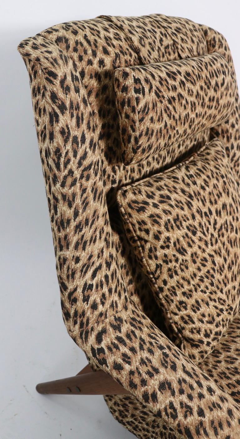 cheetah print lawn chair