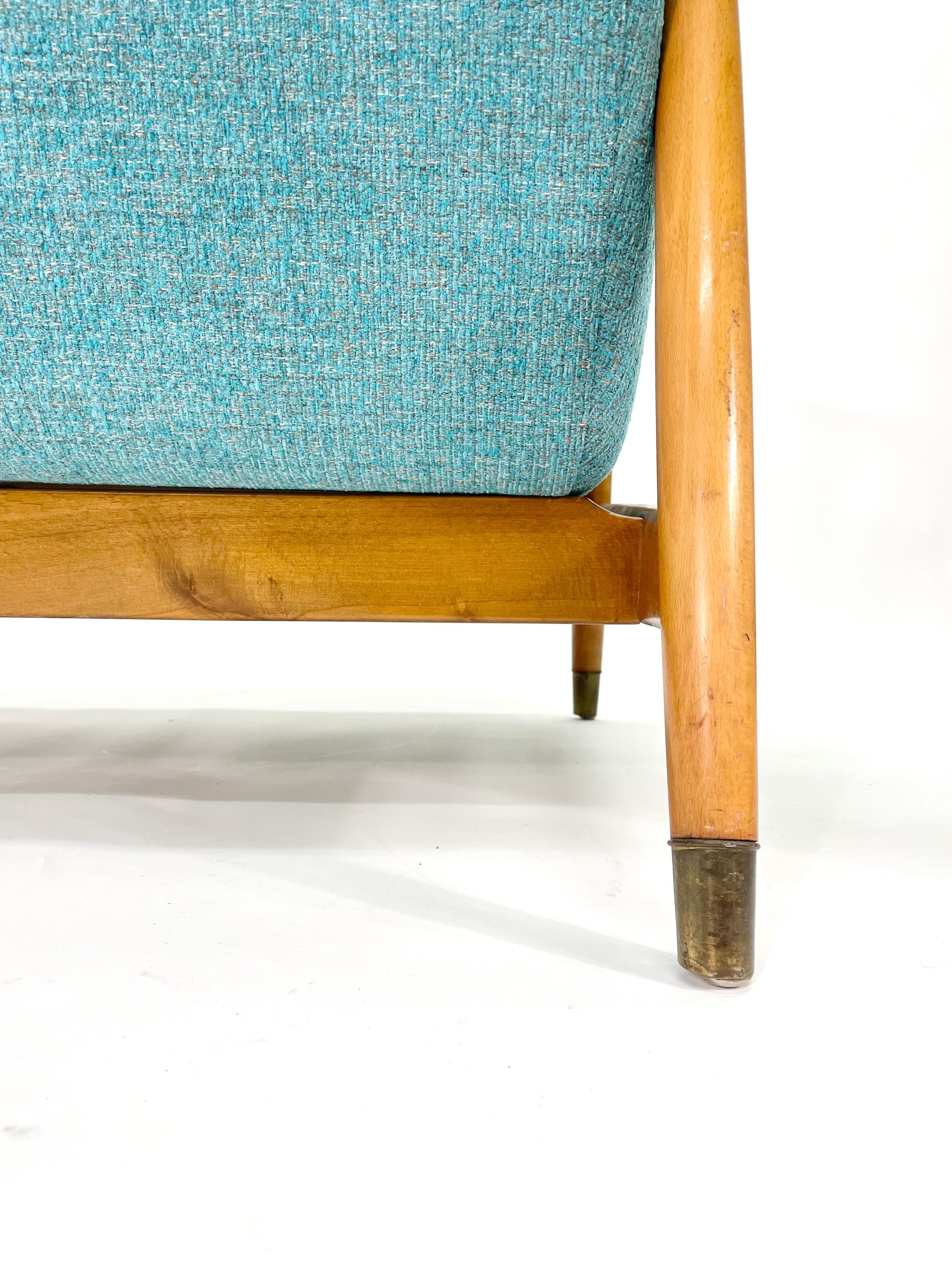 Mid-20th Century Folke Ohlsson Lounge Chair for DUX, circa 1950s For Sale