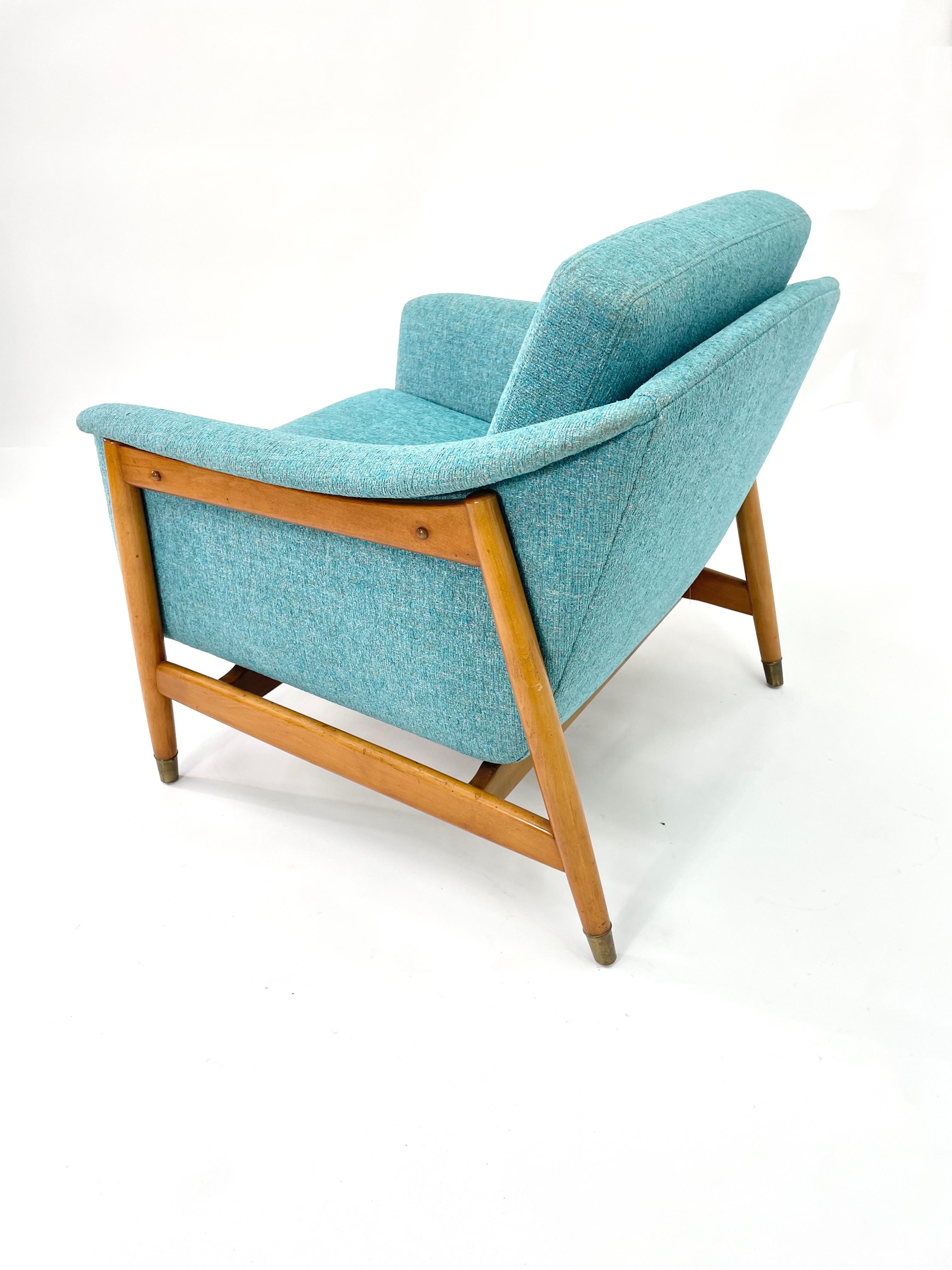Folke Ohlsson Lounge Chair for DUX, circa 1950s For Sale 1