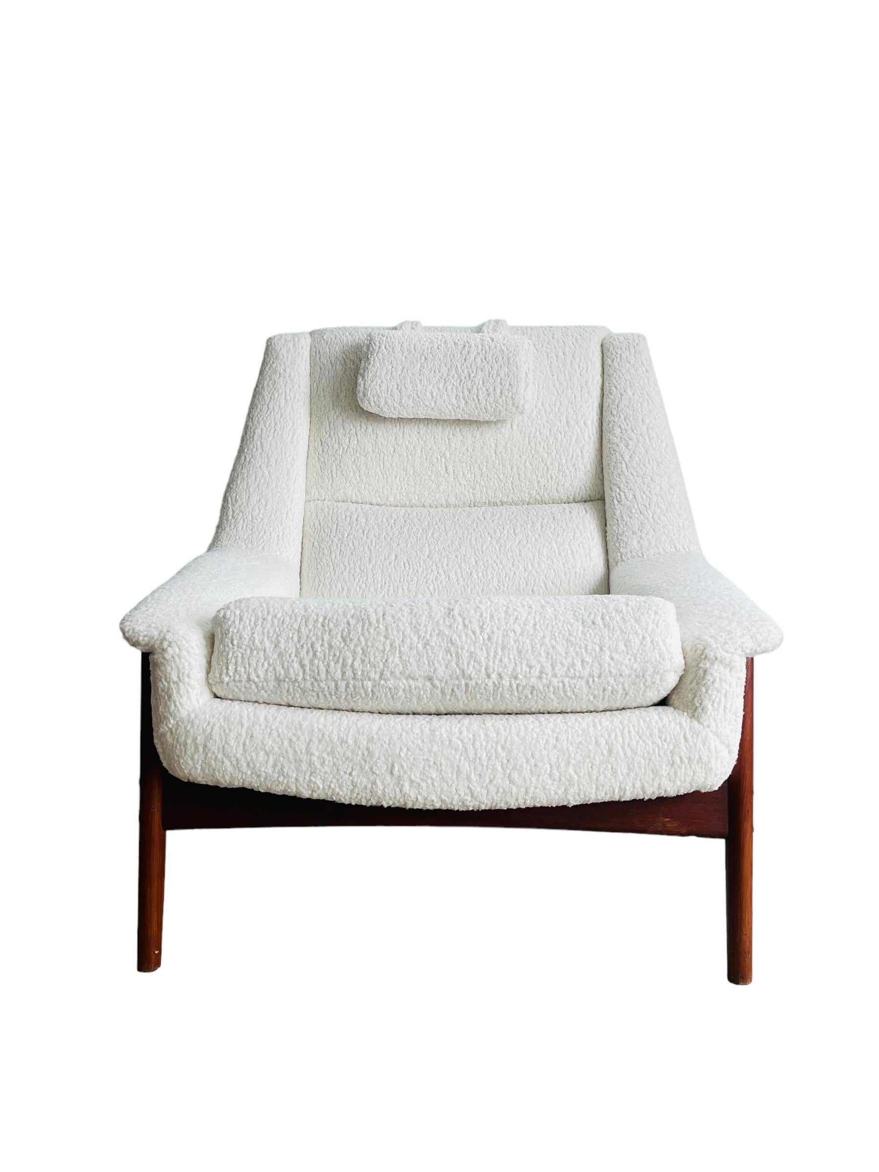 Mid-Century Modern Folke Ohlsson Lounge Chair for Dux