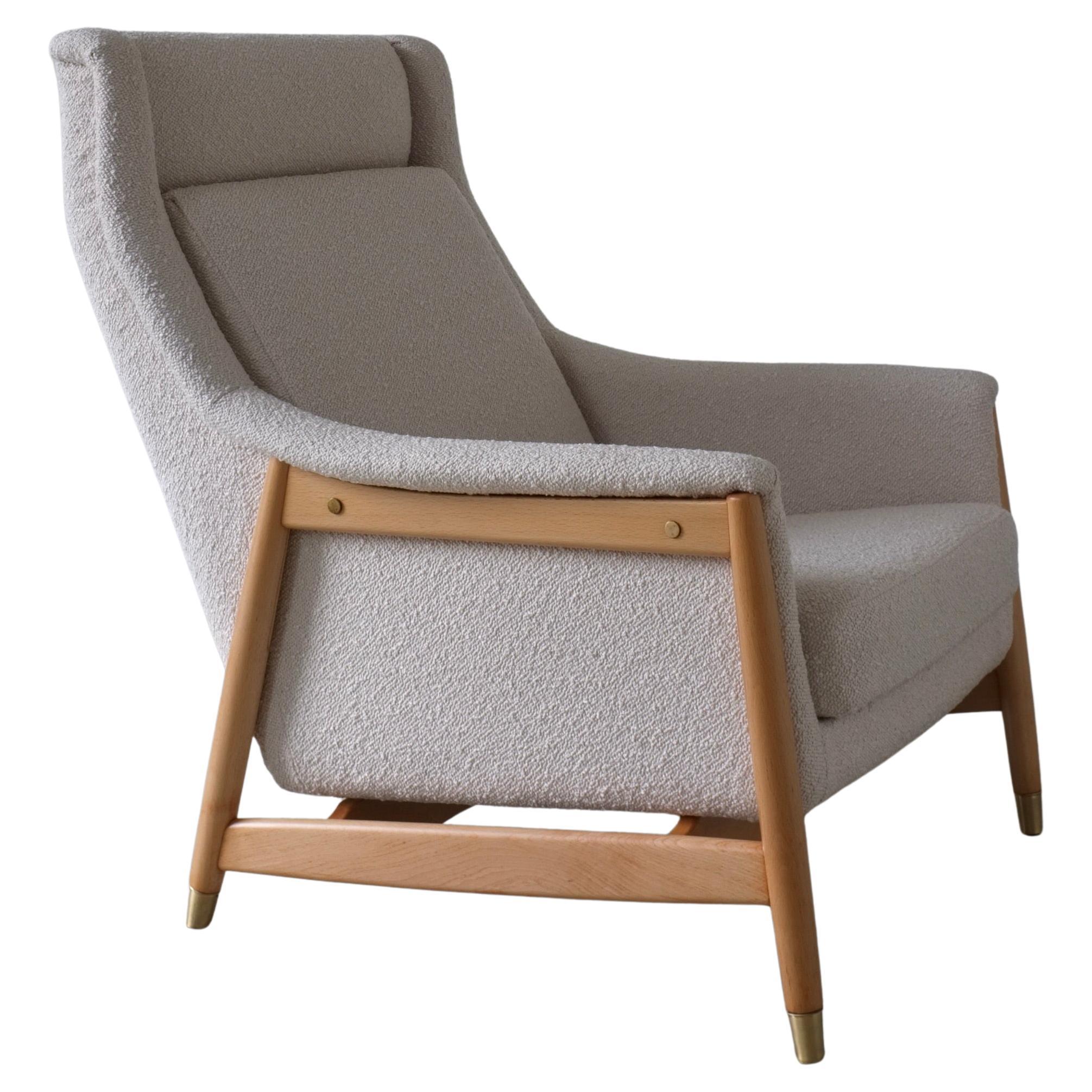 Folke Ohlsson Lounge Chair for Duxello, Sweden, 1950s in vendita