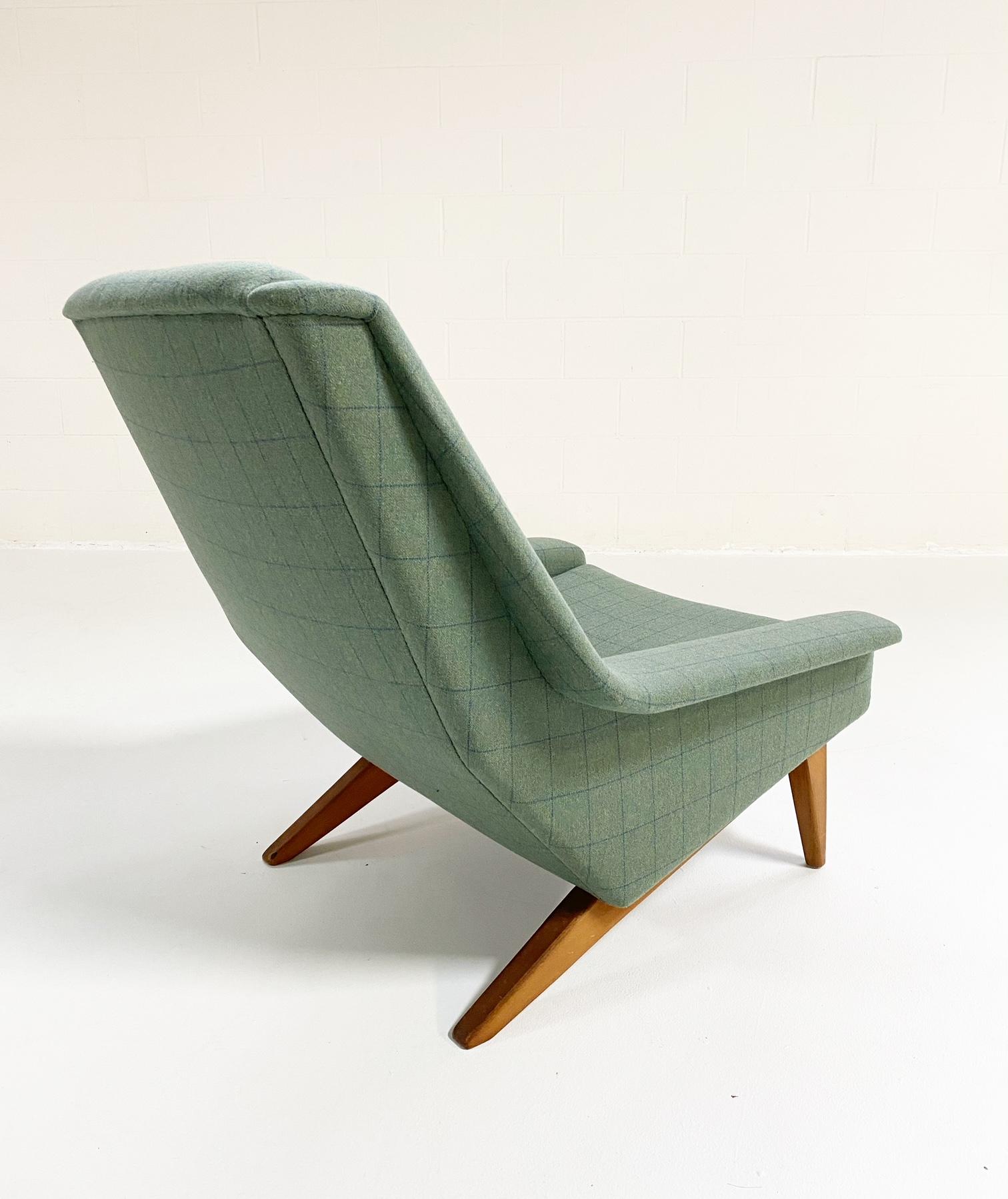 Scandinavian Folke Ohlsson Model 4410 Lounge Chair