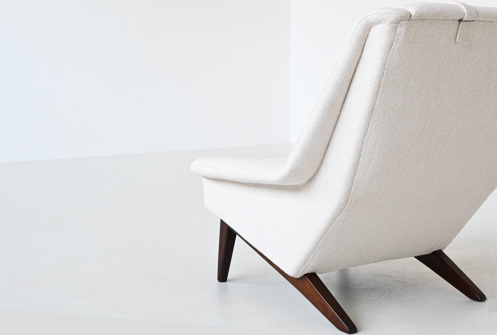 Chaise longue Folke Ohlsson modèle 4410 Fritz Hansen Danemark 1960 Bon état - En vente à Etten-Leur, NL