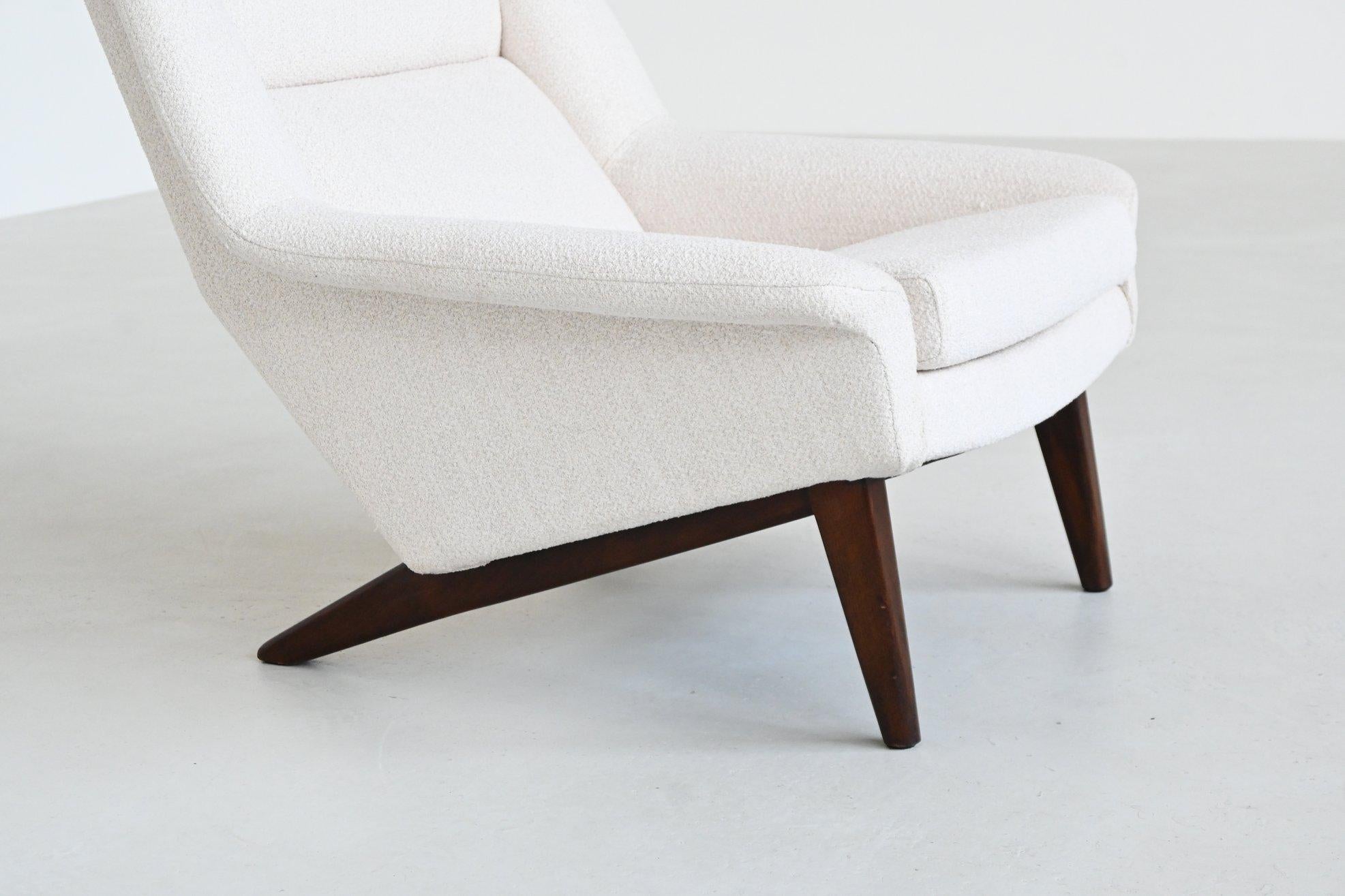 20ième siècle Chaise longue Folke Ohlsson modèle 4410 Fritz Hansen Danemark 1960 en vente