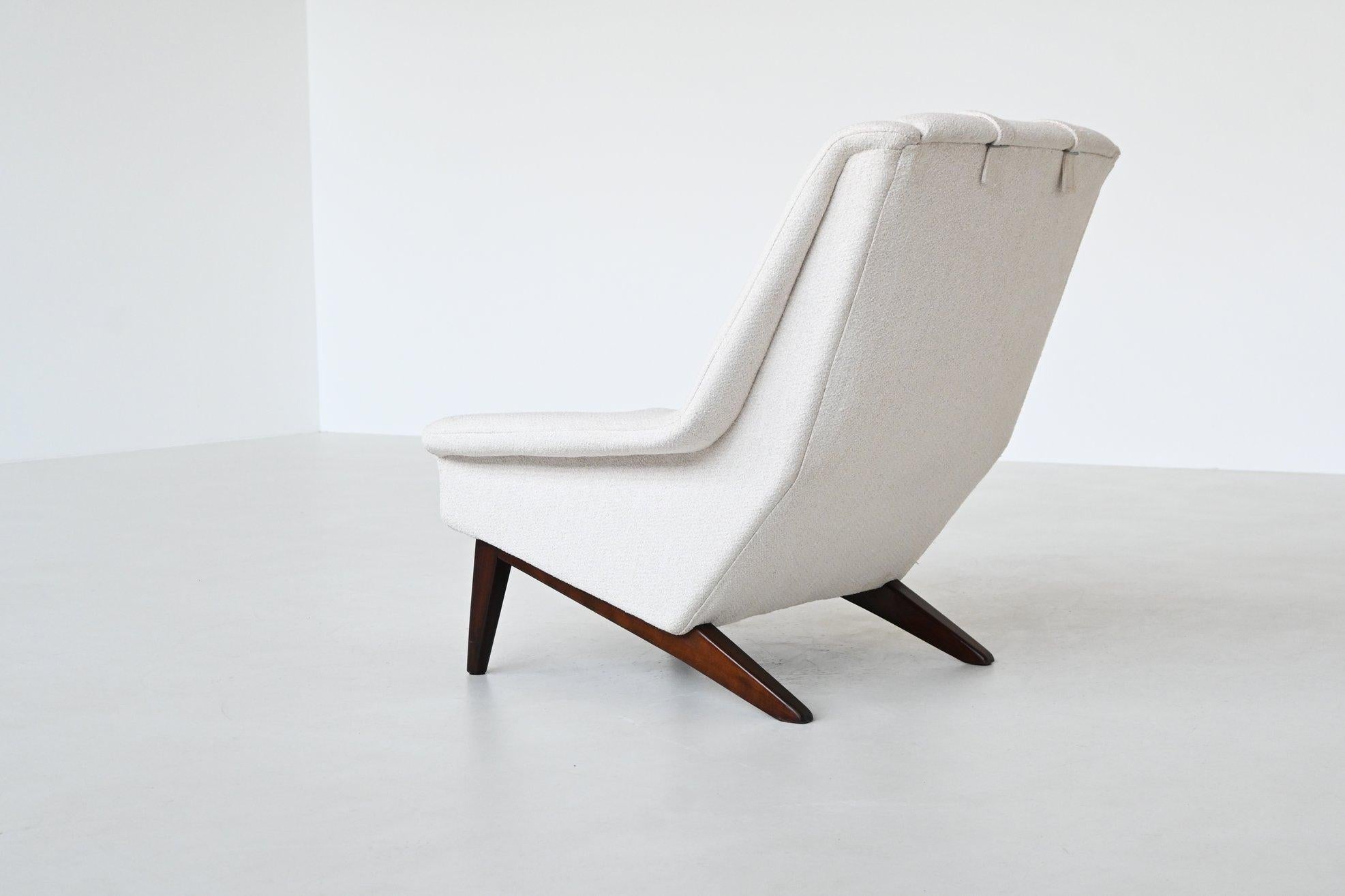 Chaise longue Folke Ohlsson modèle 4410 Fritz Hansen Danemark 1960 en vente 2