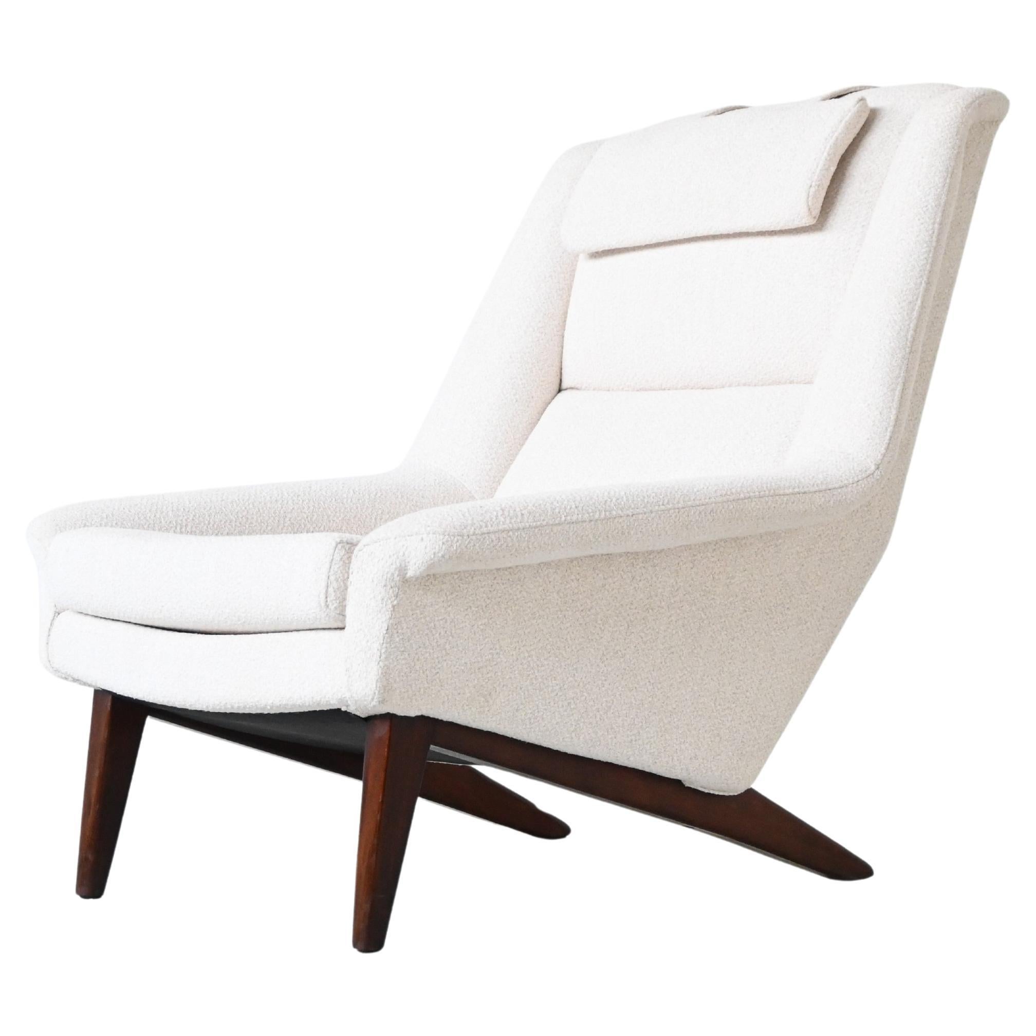 Chaise longue Folke Ohlsson modèle 4410 Fritz Hansen Danemark 1960