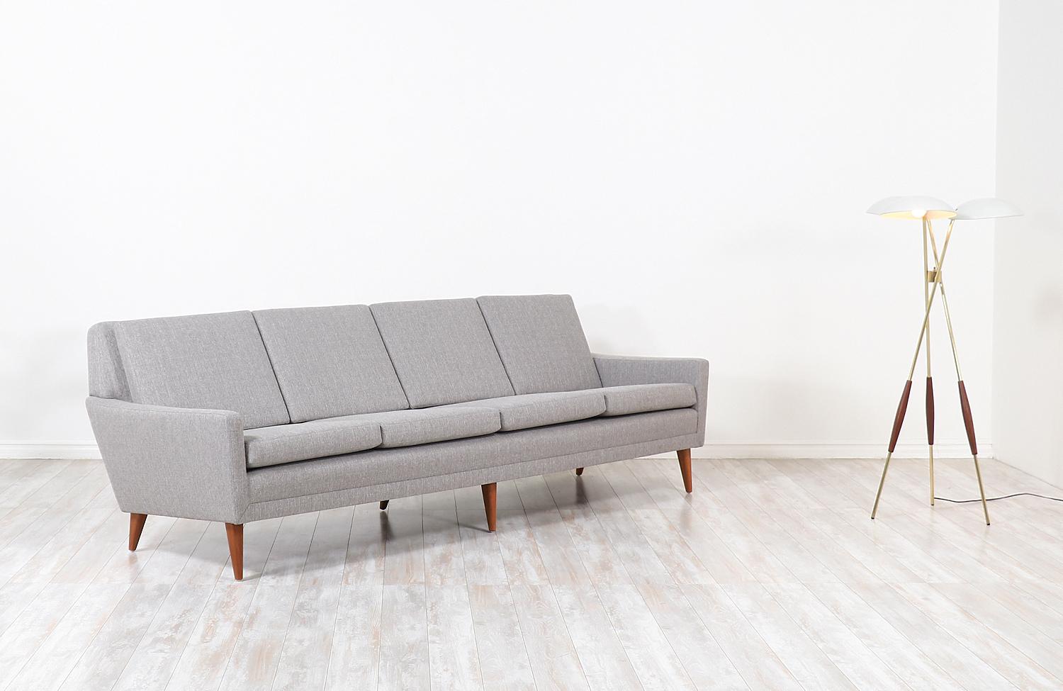Scandinavian Modern Folke Ohlsson Model 66-S4 Sofa for Dux