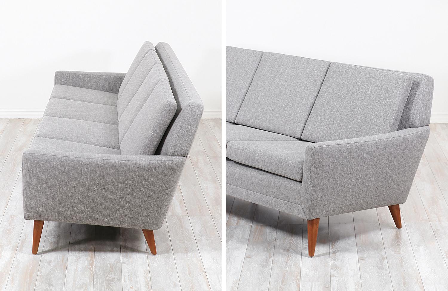 Mid-20th Century Folke Ohlsson Model 66-S4 Sofa for Dux