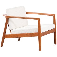 Folke Ohlsson Model 72-C Teak Lounge Chair for DUX