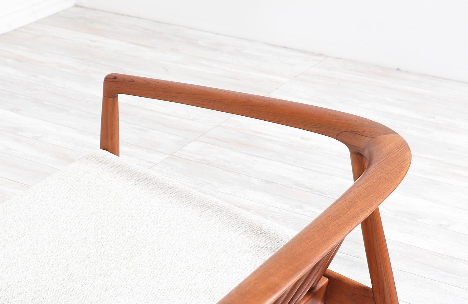 Folke Ohlsson Model 72-S Teak Sofa for DUX 3