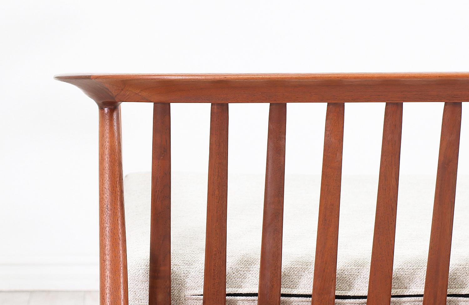 Folke Ohlsson Model 72-S Teak Sofa for DUX 4