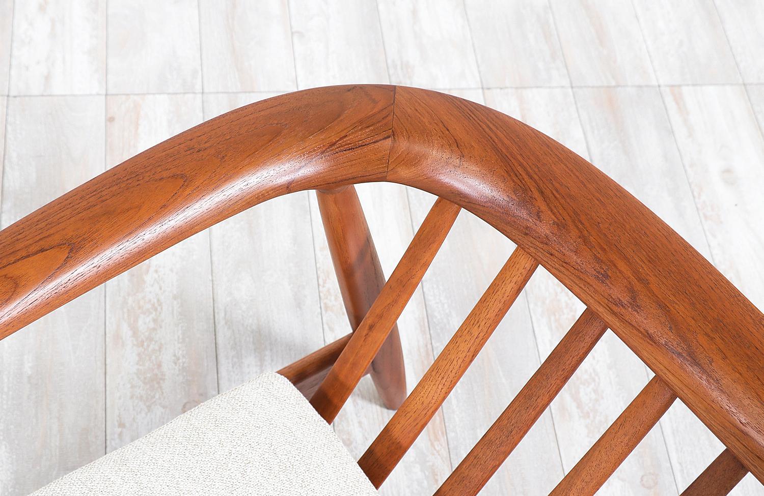 Folke Ohlsson Model 72-S Teak Sofa for DUX 8