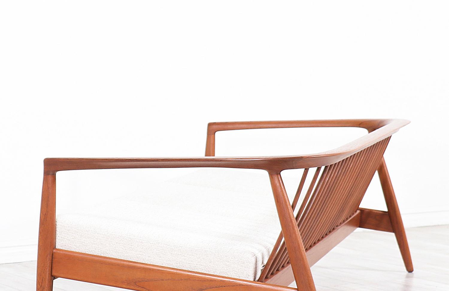 Folke Ohlsson Model 72-S Teak Sofa for DUX 1