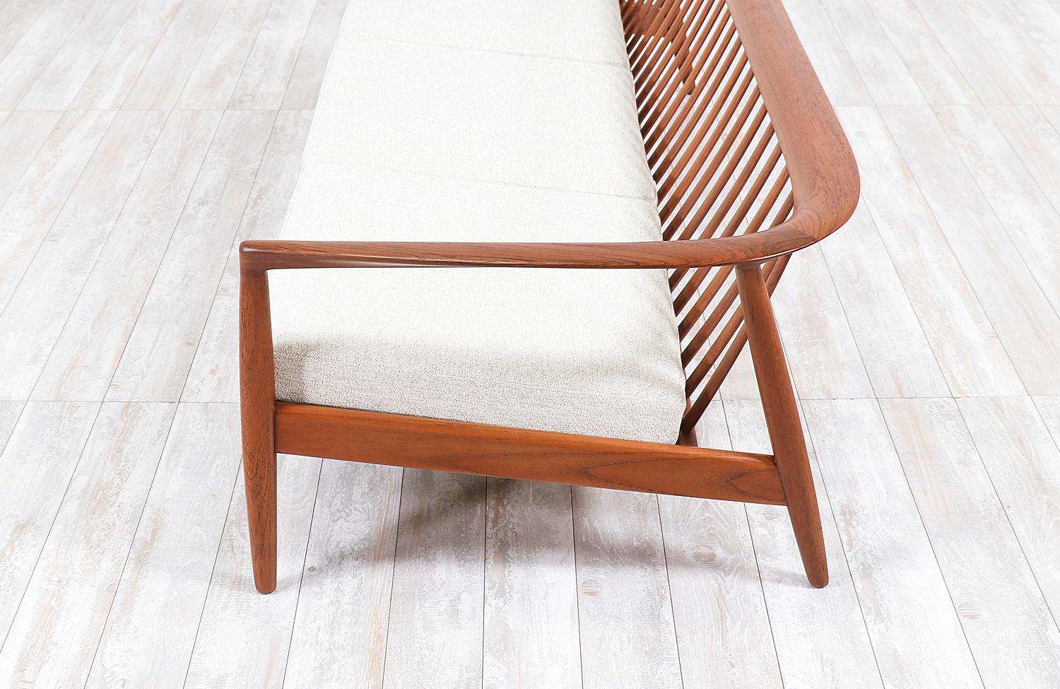 Folke Ohlsson Model 72-S Teak Sofa for DUX 2