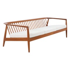 Folke Ohlsson Model 72-S Teak Sofa for DUX